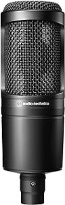 Audio-Technica AT2020 – Affordable and great for beginners.