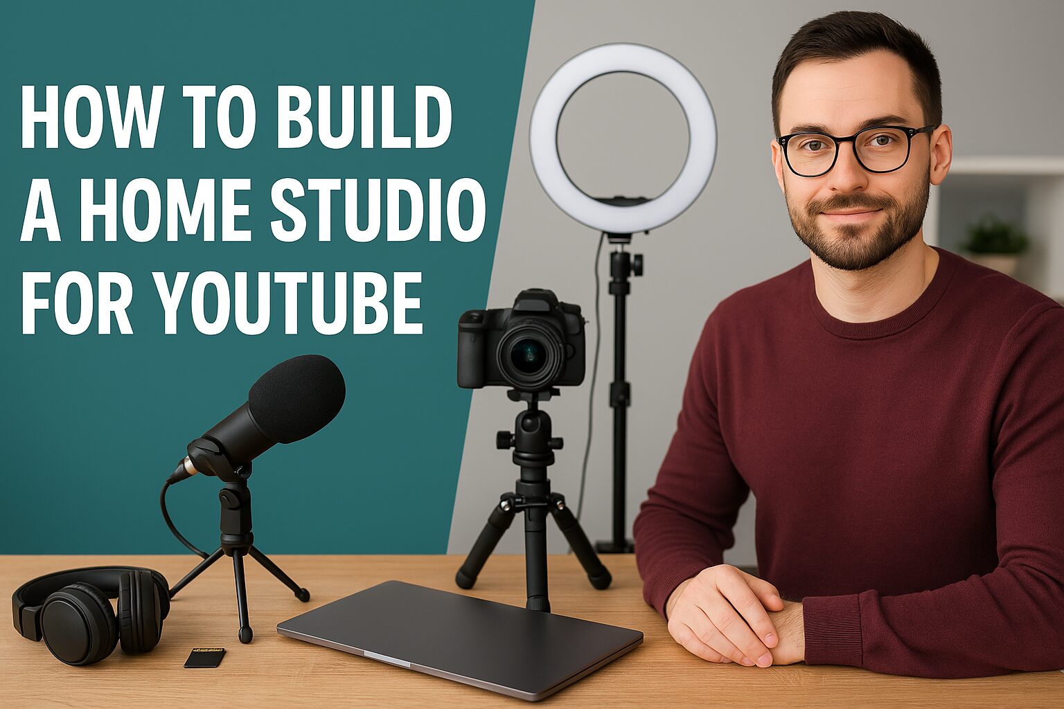 Build A Home Studio For YouTube - Smart Income Starts Here!