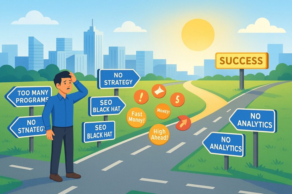 Common Mistakes To Avoid On Your Affiliate Marketing Journey (And How To Fix Them)