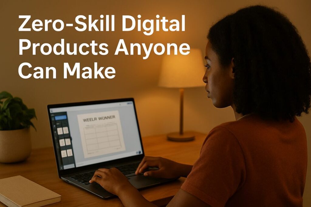 Zero-skill Digital Products Anyone Can Make For Free
